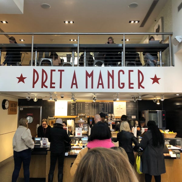 Photo taken at Pret A Manger by Nate F. on 11/4/2019