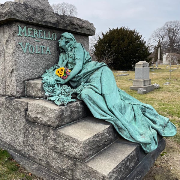 Photo taken at Green-Wood Cemetery by Nate F. on 2/27/2024