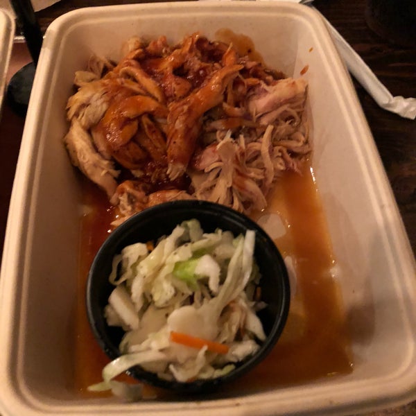 Photo taken at Mighty Quinn&#39;s BBQ by Nate F. on 9/27/2018