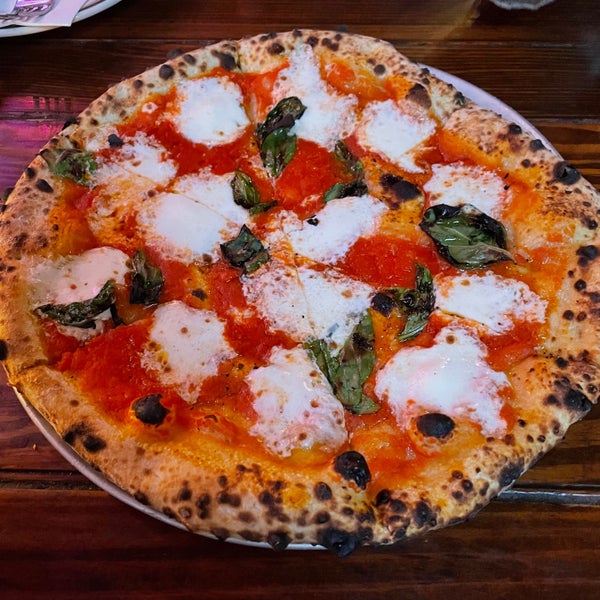 can't go wrong with a classic margherita pizza