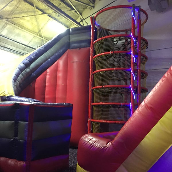 Photo taken at BounceU by Nate F. on 5/20/2017