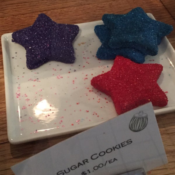 colorful sugar cookies $1 each