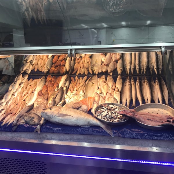 Photo taken at Keskin Fish Restaurant by Emre B. on 1/19/2018