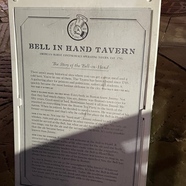 Photo taken at Bell In Hand Tavern by Jesus G. on 6/2/2024