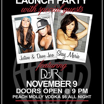 Molly Water launch party this Saturday w/ special guests Justene and Dawn Jaro, Shay Maria and Danny Steezy. Doors @ 9pm!