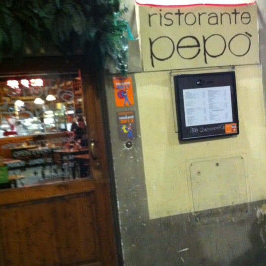 Photo taken at Osteria Pepò by Andrea F. on 11/28/2012
