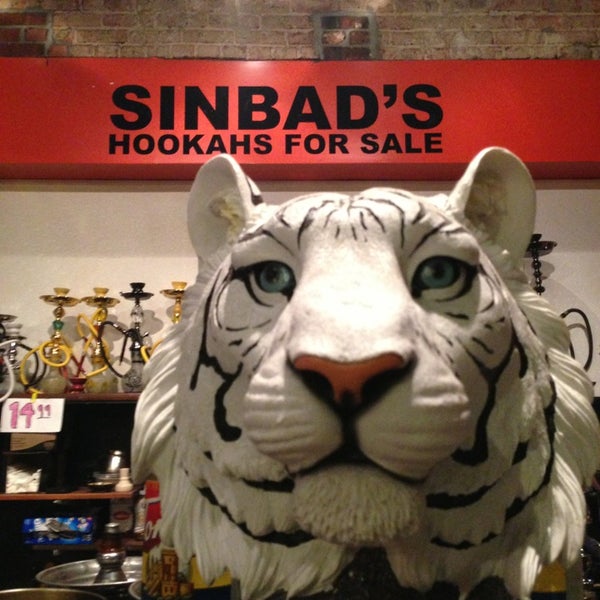 Photo taken at Sinbad&#39;s Hookah Bar by Matthew M. on 6/24/2013