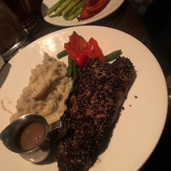 Photo taken at The Keg Steakhouse + Bar - Leslie Street by P.T on 7/21/2019