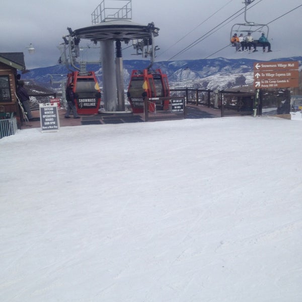 Photo taken at Aspen Mountain Ski Resort by Renata L. on 2/21/2013