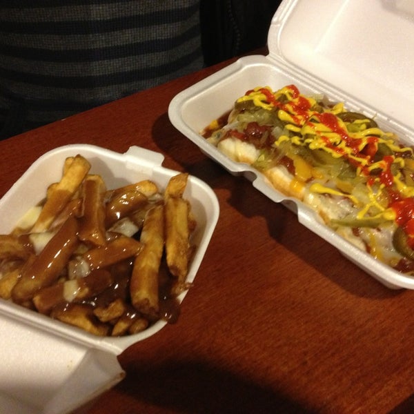 Photo taken at POUTINE Dare To Be Fresh! by Kristine H. on 3/7/2013