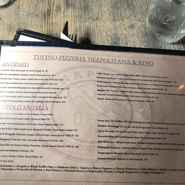 5/10/2019 tarihinde Jeffrey D.ziyaretçi tarafından Tufino Pizzeria'de çekilen fotoğraf