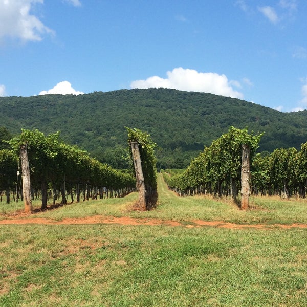 Photo taken at Afton Mountain Vineyards by Bill A. on 9/6/2015
