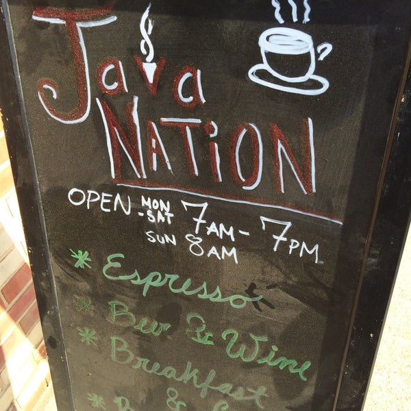 Photo taken at Java Nation by Bill A. on 5/16/2015