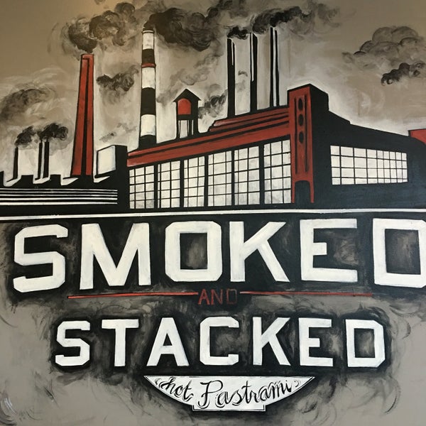 Photo taken at Smoked &amp; Stacked by Bill A. on 1/14/2017