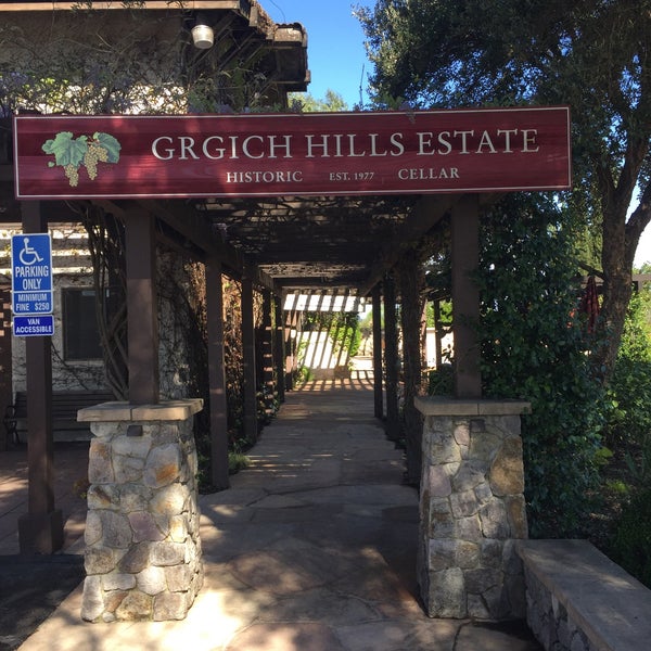 Photo taken at Grgich Hills Estate by Jonathan S. on 3/29/2017