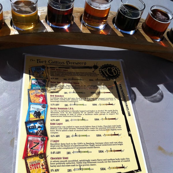 Photo taken at Fort Collins Brewery &amp; Tavern by Jennifer P. on 4/19/2013