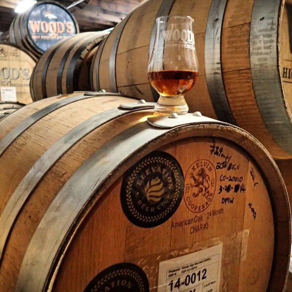 Photo taken at Wood&#39;s High Mountain Distillery by PT W. on 3/31/2016