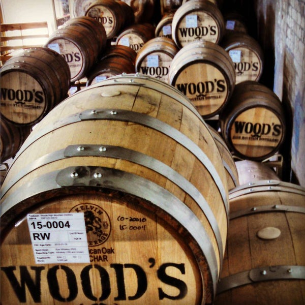 Photo taken at Wood&#39;s High Mountain Distillery by PT W. on 7/16/2015