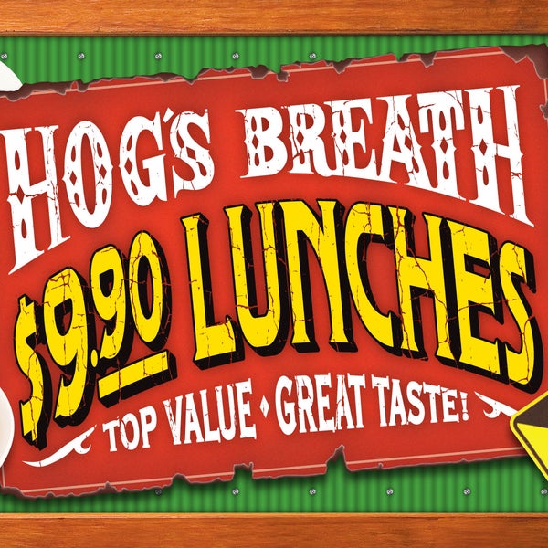 $9.90 Lunch Specials is now running Monday to Sunday 11.30am to 5pm!