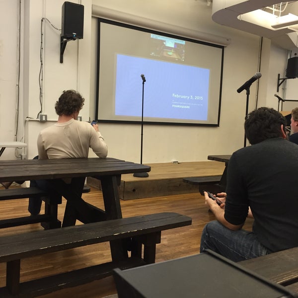 Photo taken at Foursquare HQ by Tracey C. on 2/3/2015