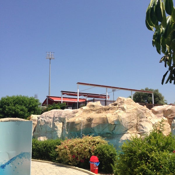 Photo taken at Pafos Aphrodite Waterpark by Daniel S. on 7/2/2013