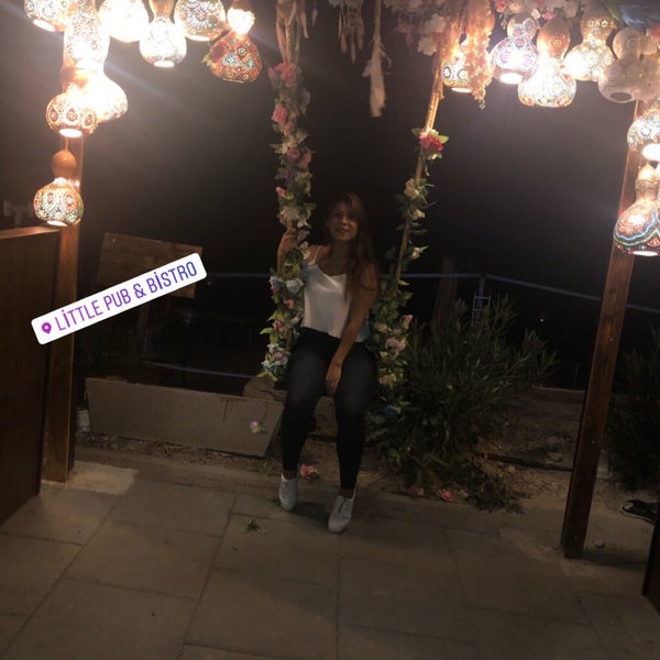 Photo taken at The Little Pub &amp; Bistro by Songül C. on 8/29/2019