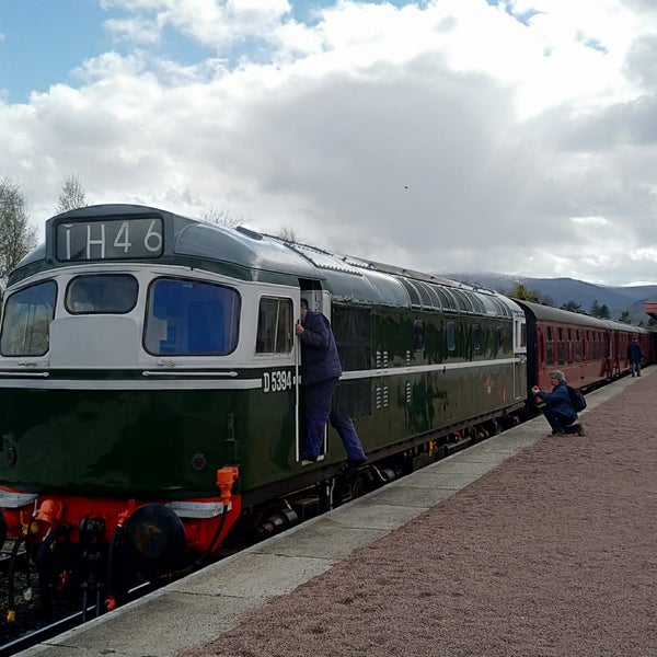 Photo taken at Strathspey Railway by angle 4. on 5/2/2018