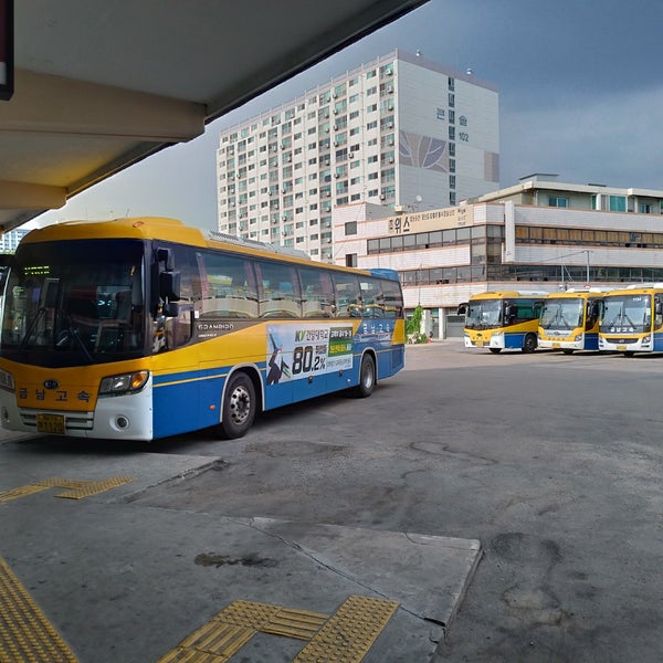 Cold bus terminal. Cold bus terminal
