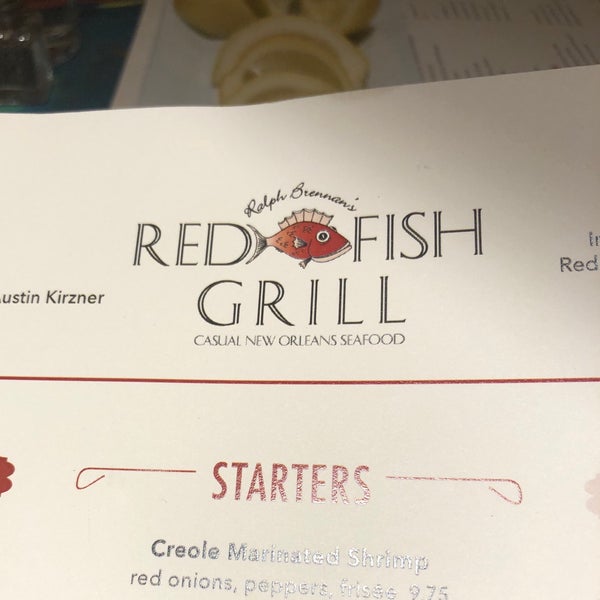 Foto diambil di Red Fish Grill oleh Chevonda A. pada 7/8/2018