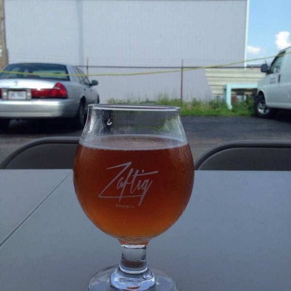 Photo taken at Zaftig Brewing Co. by Betsy N. on 5/28/2015