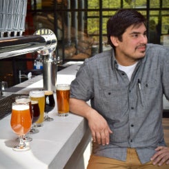 Photo taken at Cruz Blanca Brewery &amp; Taquería by Cruz Blanca Brewery &amp; Taquería on 9/28/2018