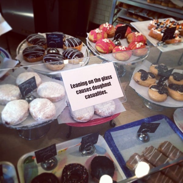 Photo taken at Dutch Monkey Doughnuts by Nick A. on 8/16/2014