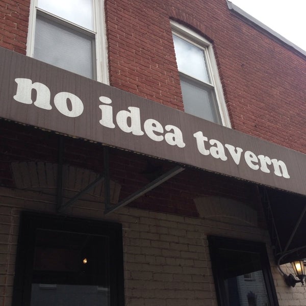 Photo taken at No Idea Tavern by Tom S. on 5/16/2014