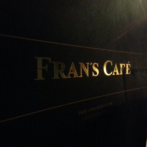 Photo taken at Fran&#39;s Café by Deo José R. on 2/15/2013