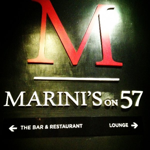 Photo taken at Marini&#39;s on 57 by Jelwis P. on 5/11/2013