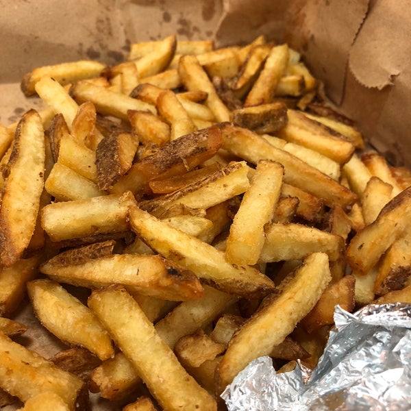 Photo taken at Five Guys by Maryam A. on 2/24/2018