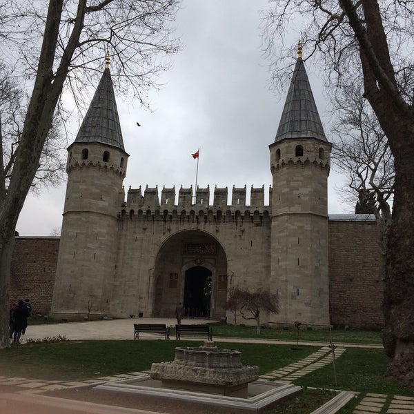Photo taken at Topkapı Palace by Emrah U. on 2/23/2018