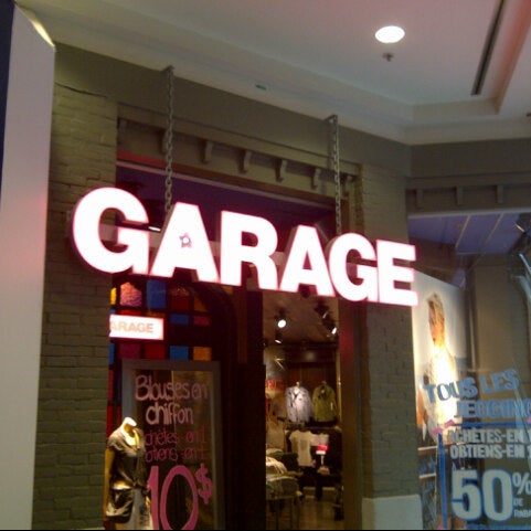 garage roupas