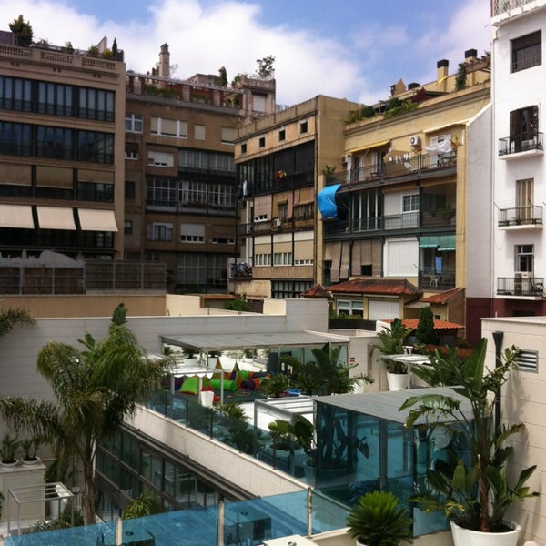 Photo taken at Hotel Indigo Barcelona by Steven L. on 7/4/2013