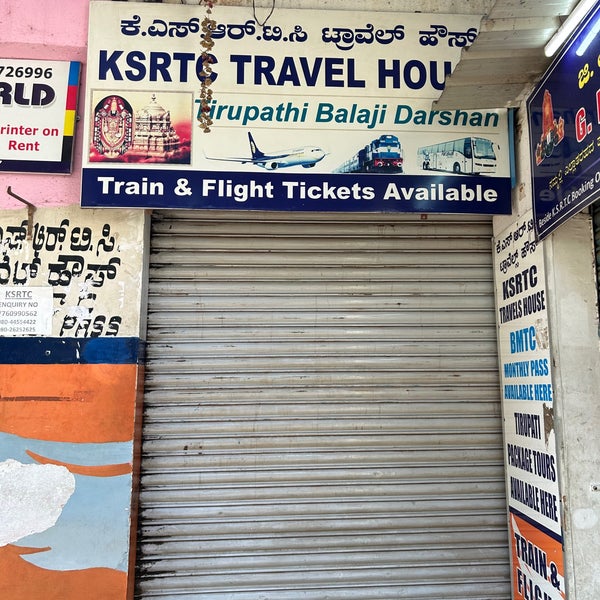 KSRTC Travel House Jalahalli Cross Bangalore, Karnātaka