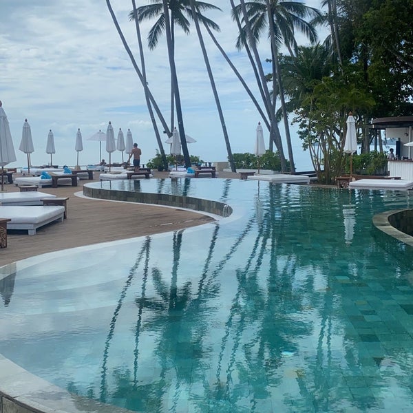 Photo taken at Nikki Beach Resort and Beach Club Koh Samui by Ziyad on 9/9/2022