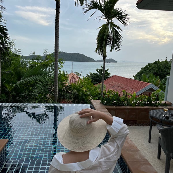 Foto scattata a Cape Panwa Hotel Phuket da AMJAD il 7/10/2022