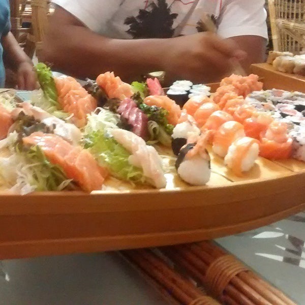 Photo taken at Kyuden Sushi by Juan P. on 10/31/2014