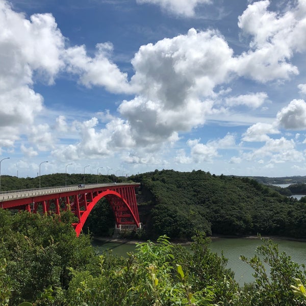 的矢湾大橋 磯部町的矢
