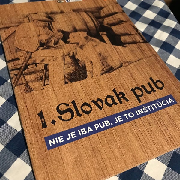 Снимок сделан в 1. Slovak pub пользователем Valerii P. 2/17/2022