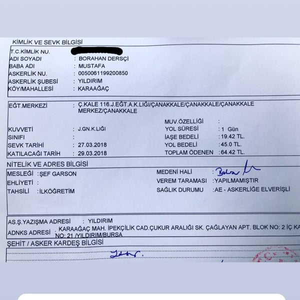 Muradiye Askerlik Subesi Building