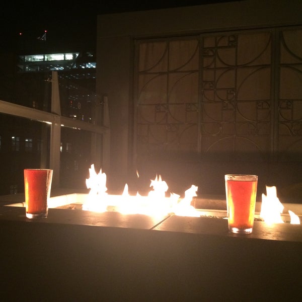 Photo taken at Level 9 Rooftop Bar &amp; Lounge by Wim D. on 1/15/2016