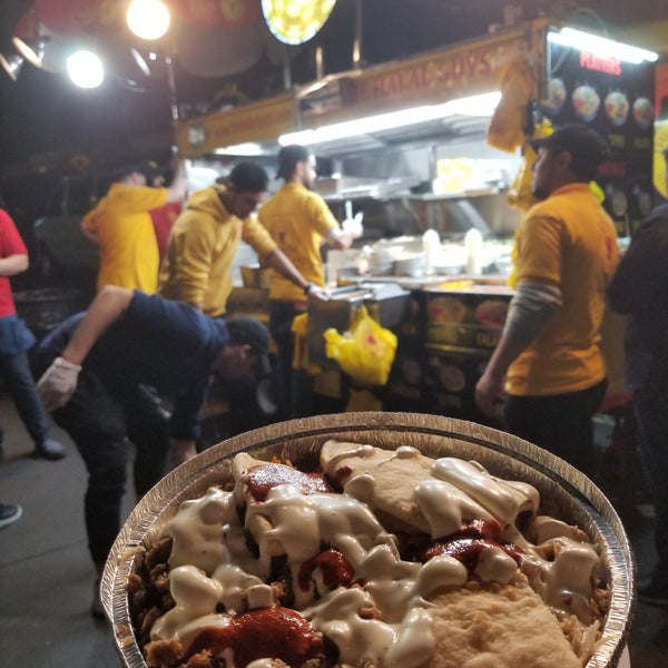 Photo taken at The Halal Guys by Wookie C. on 9/8/2019