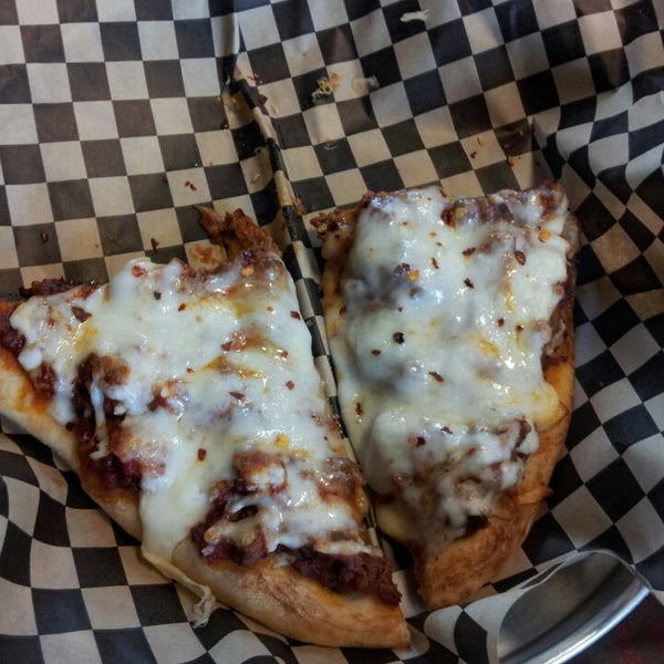 You must have the meatball pizza. Its like a meatball sandwich in a pizza.