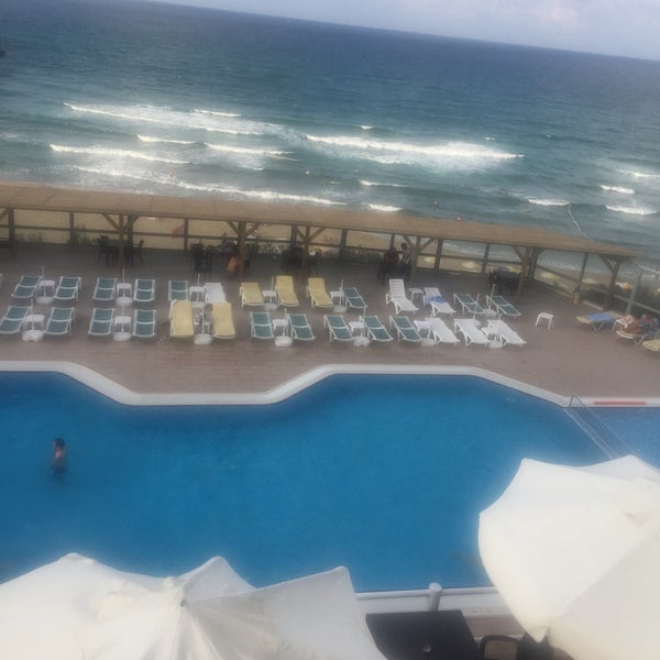 Photo taken at Şile Resort Hotel by esra C. on 8/21/2018